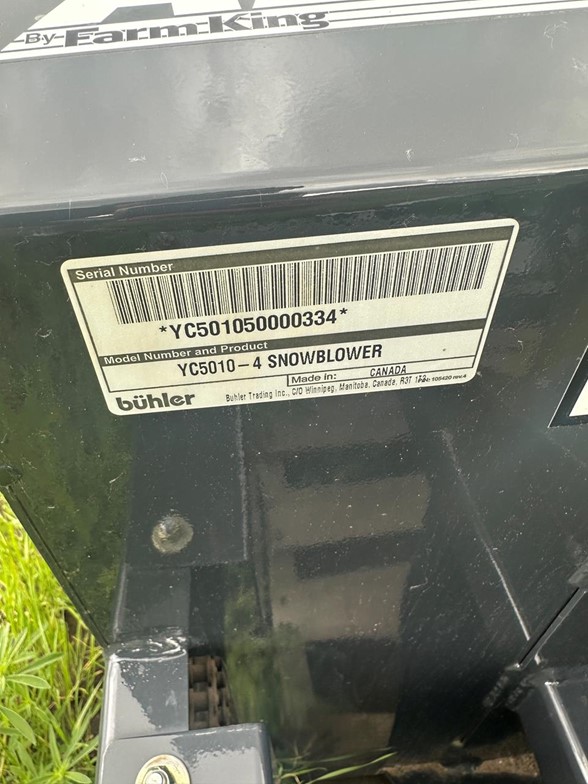 2023 Buhler Allied 50" Snow Blower