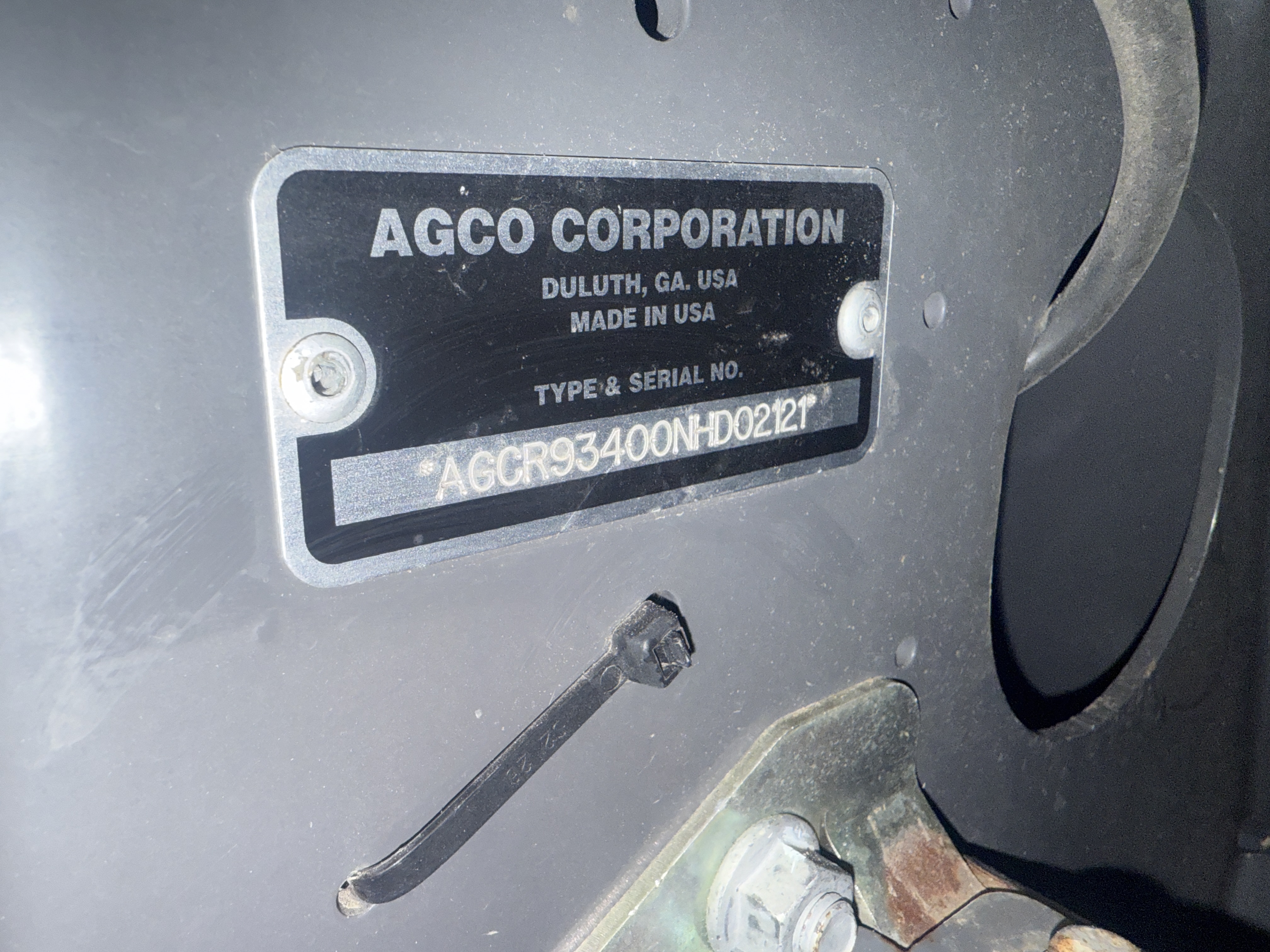 2022 AGCO Gleaner 9340 Header Combine