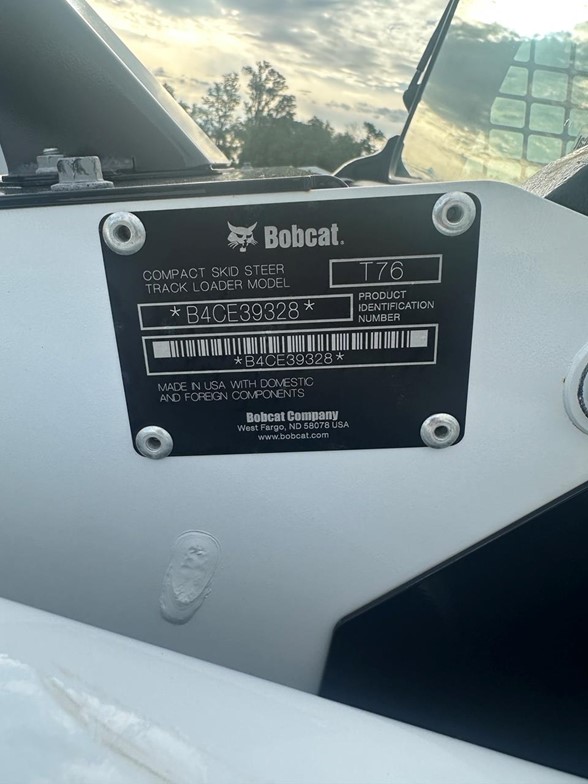 2025 Bobcat T76 Skid Steer Loader