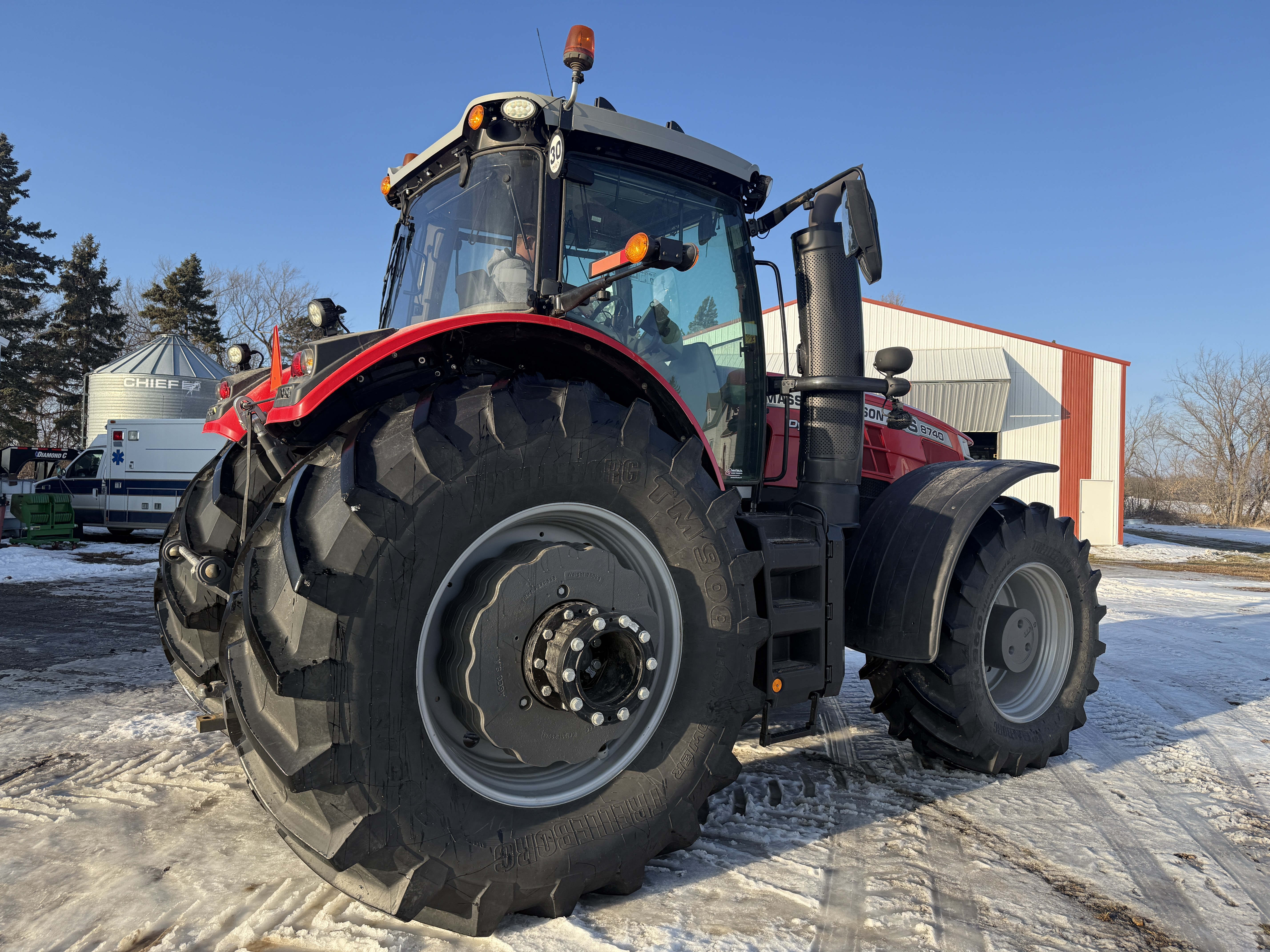 2022 Massey Ferguson 8740 Tractor