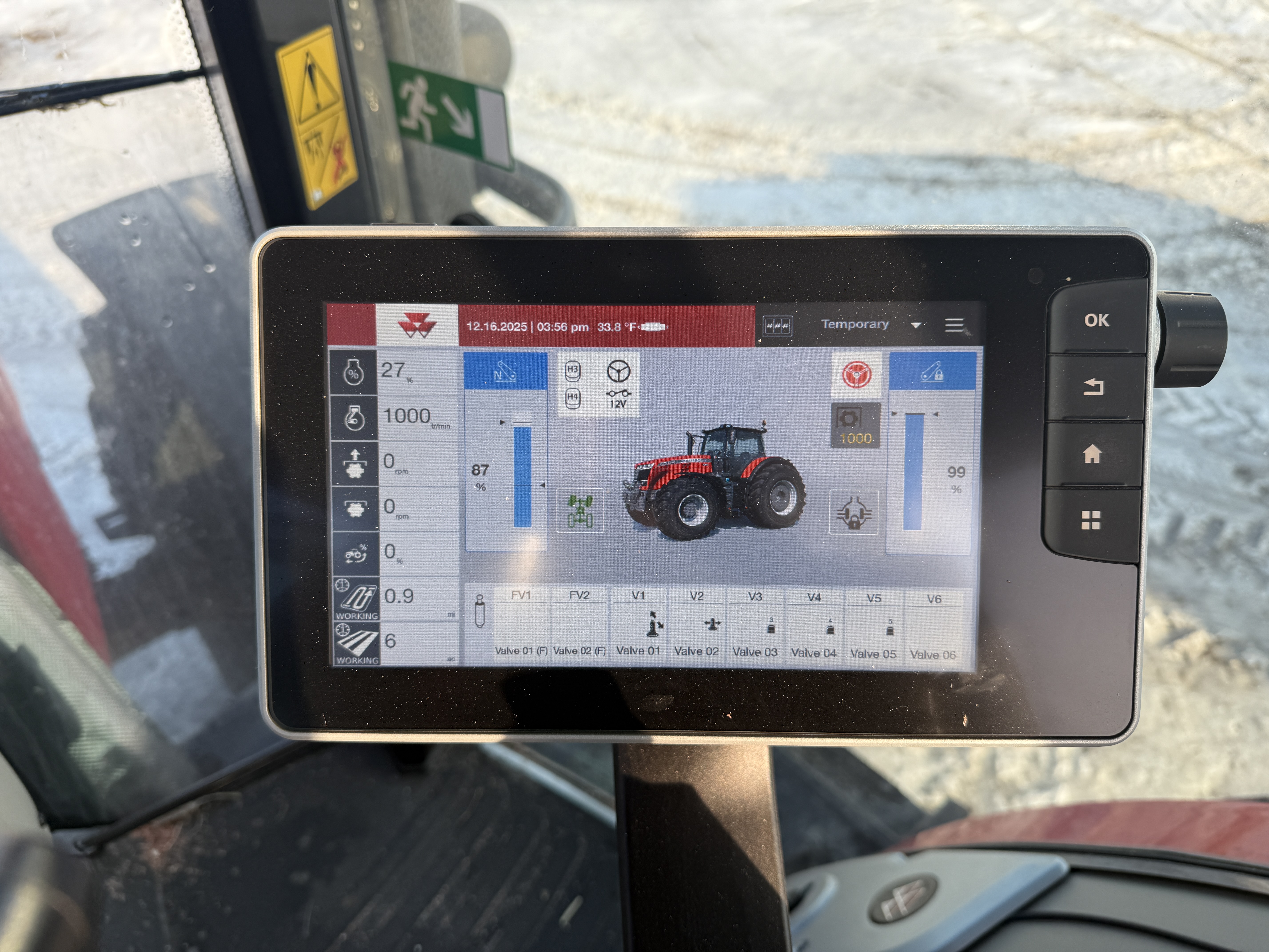 2022 Massey Ferguson 8740 Tractor