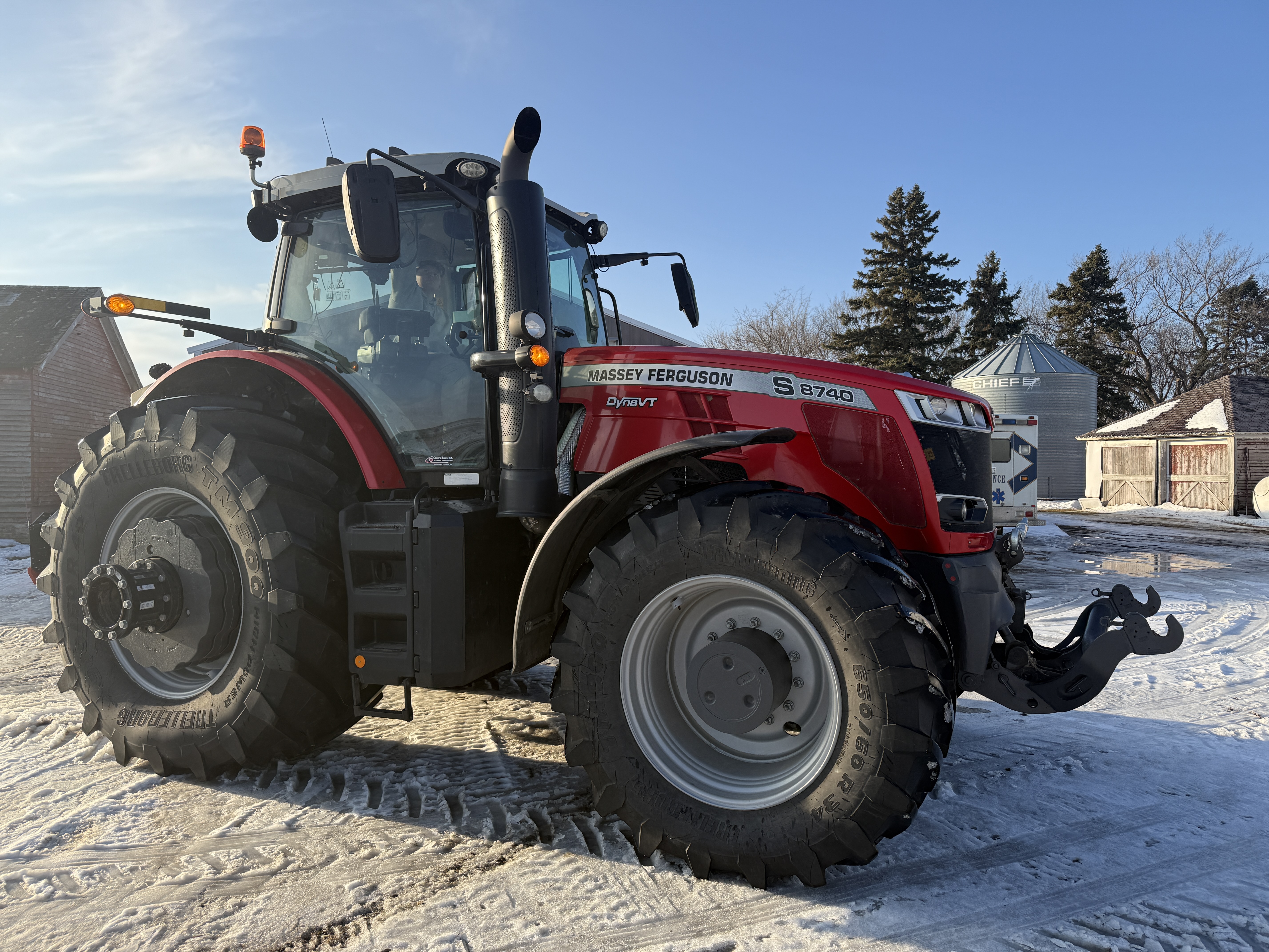 2022 Massey Ferguson 8740 Tractor