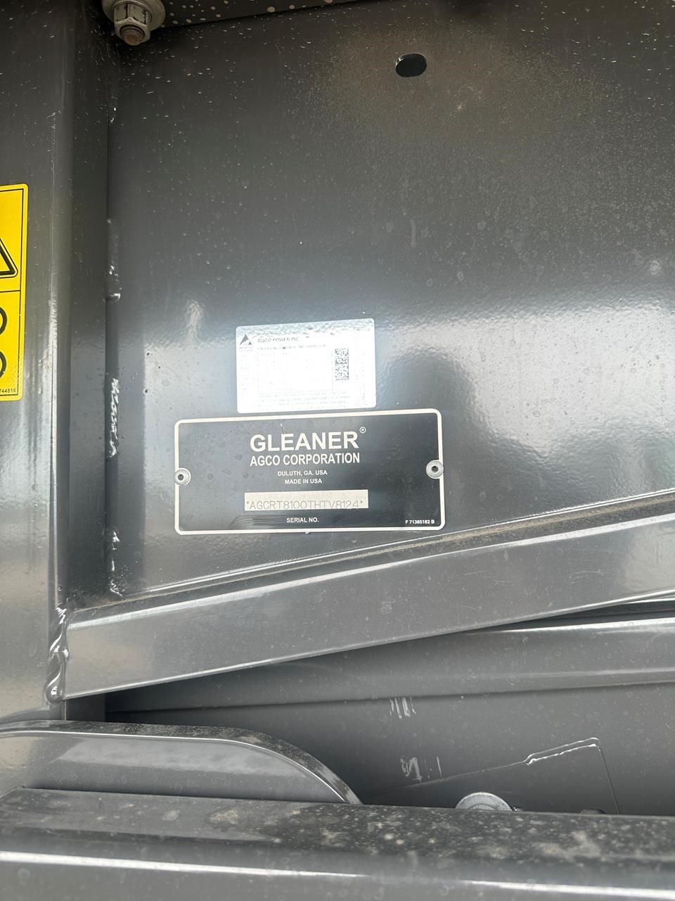 2026 AGCO Gleaner T81 Combine