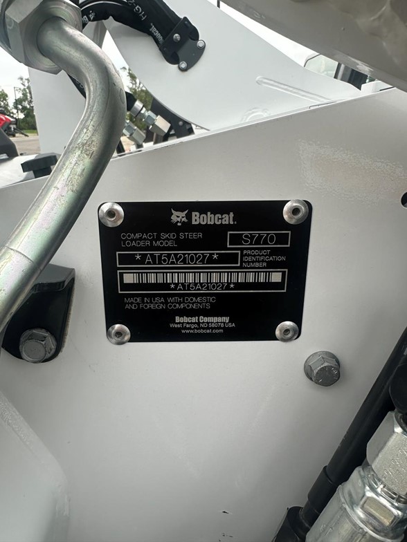 2025 Bobcat S770 Skid Steer Loader