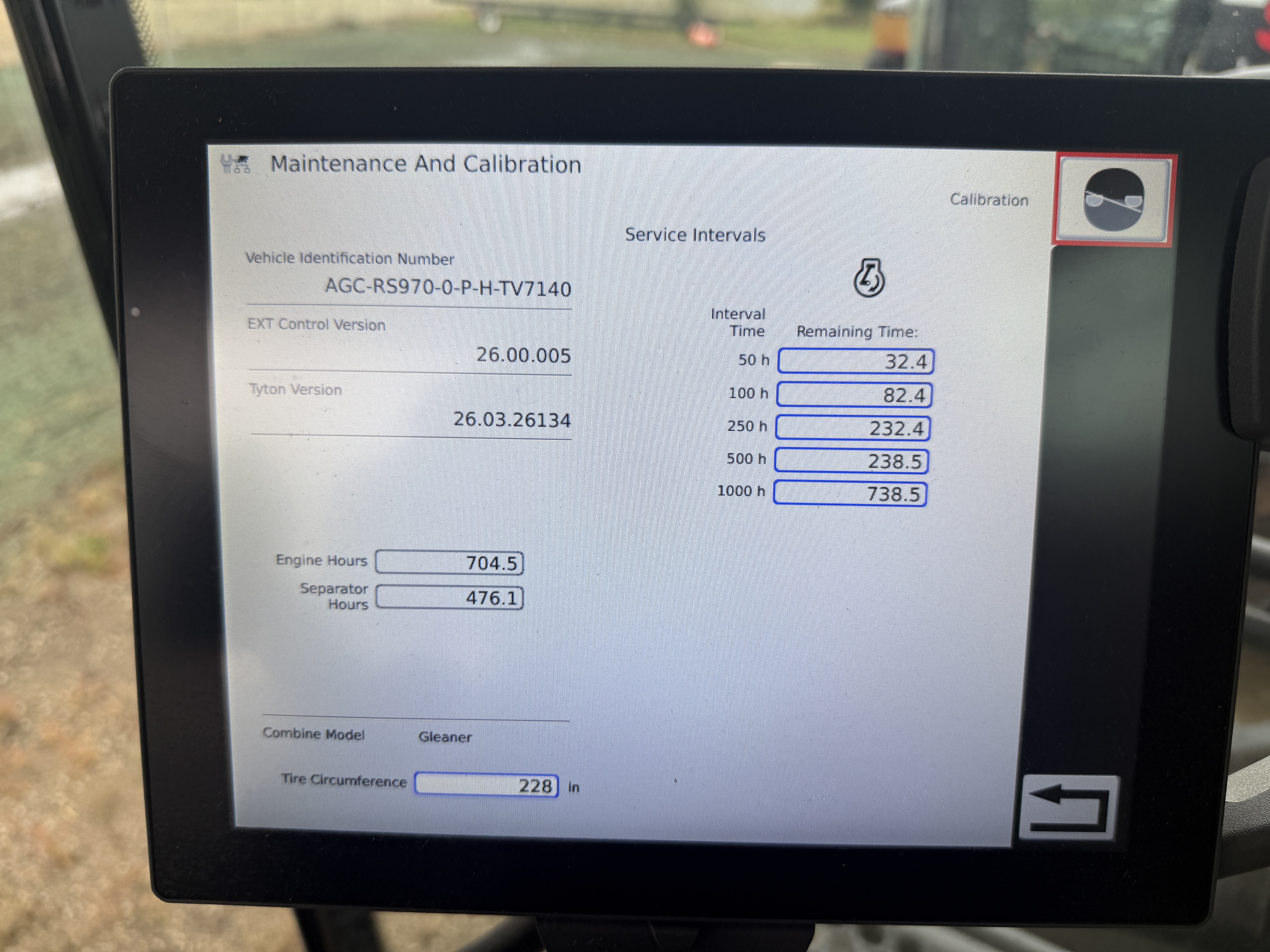 2023 AGCO Gleaner S97 Combine