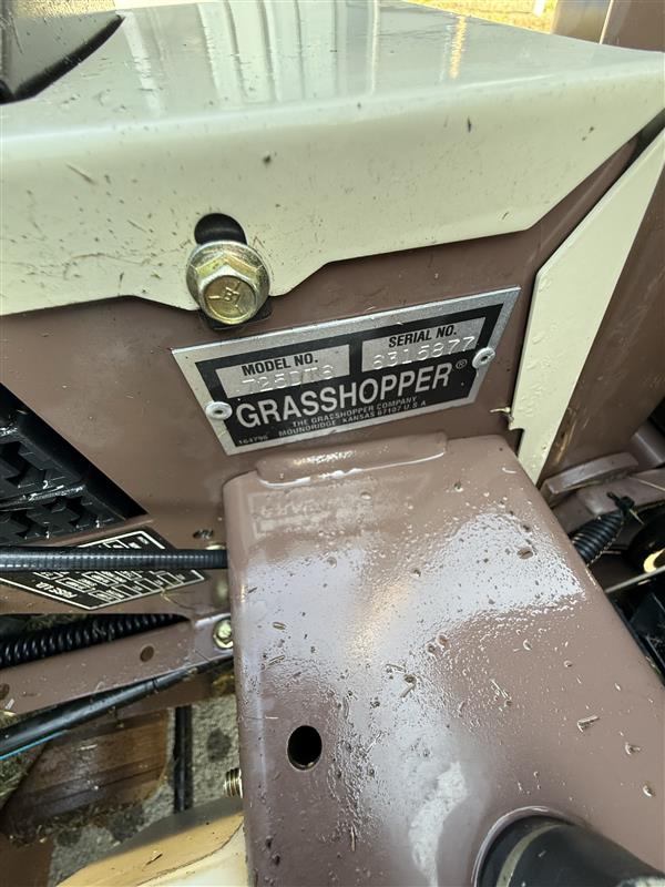 2013 Grasshopper 725DT Mower/Zero Turn