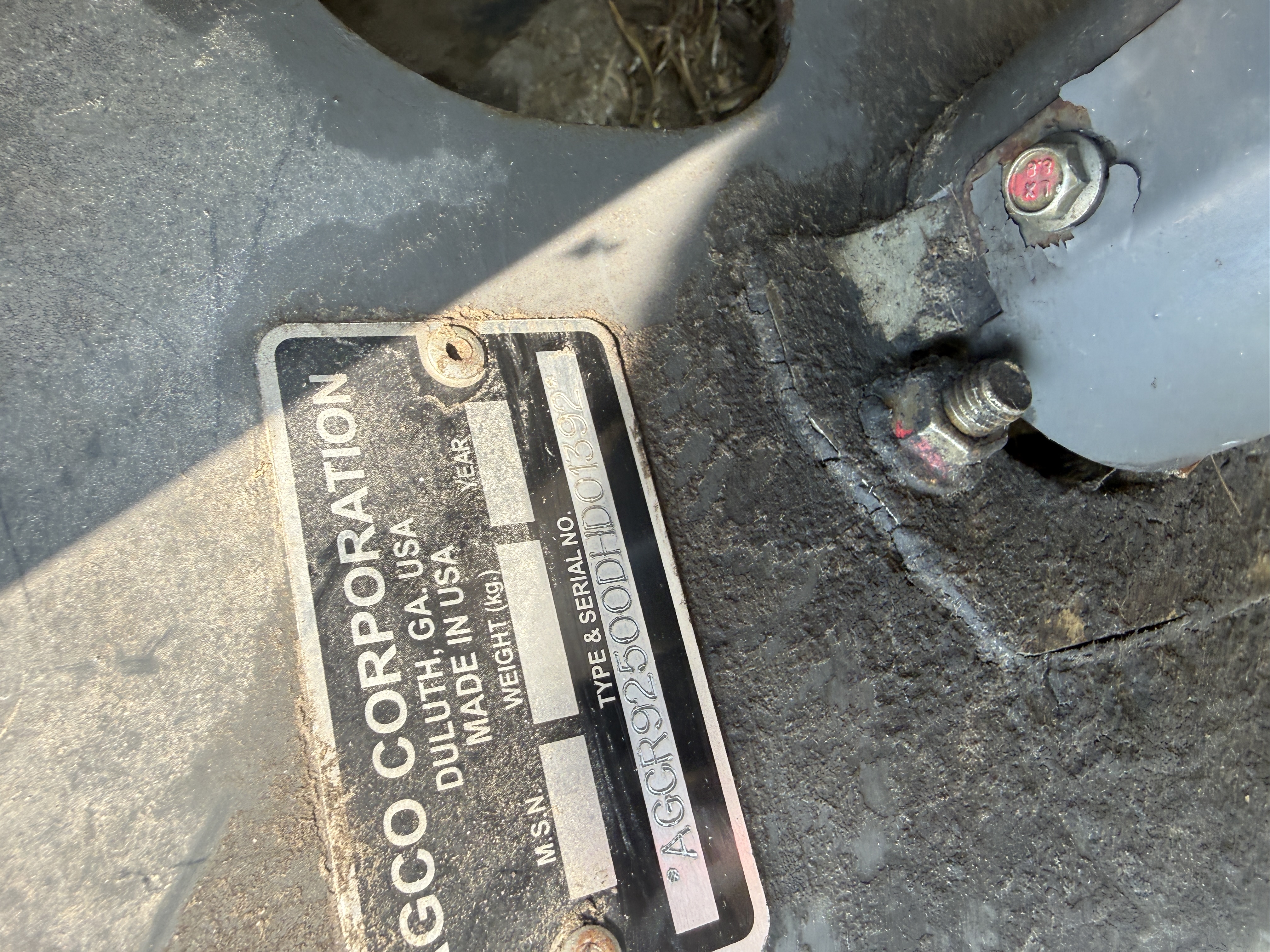 2011 AGCO Gleaner 9250-35 Header Combine