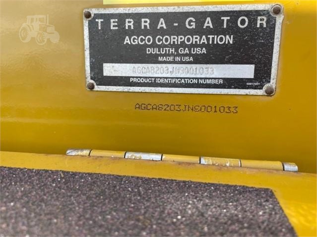 2007 Ag-Chem TERRAGATOR 8203 Floater