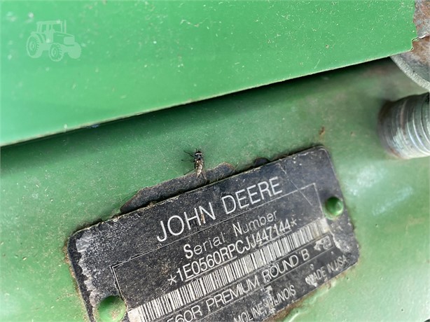 2018 John Deere 560R Baler/Round