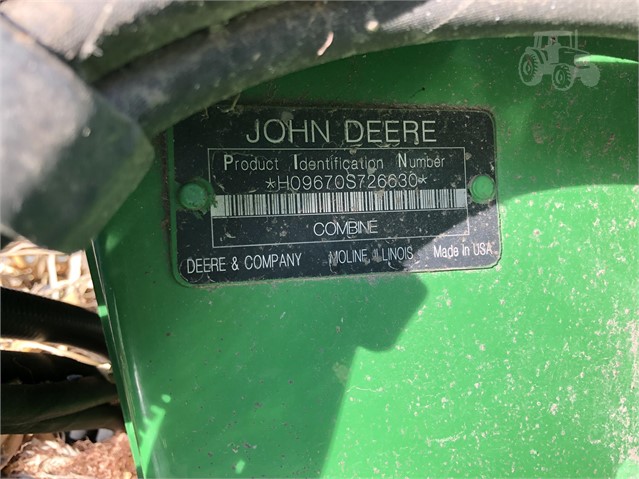 2008 John Deere 9670 STS Combine