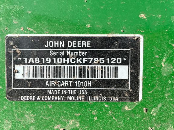 2019 John Deere 1890 Air Seeder