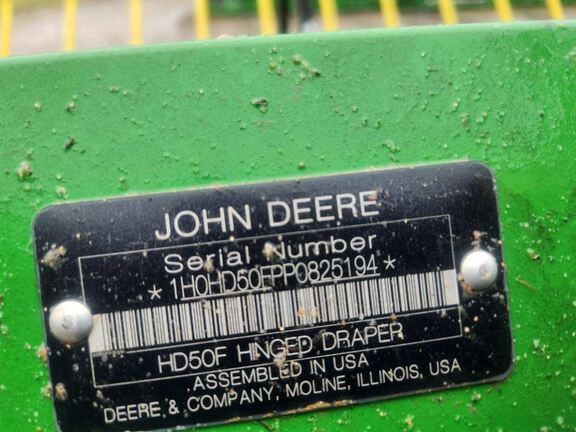 2023 John Deere HD50F Header Combine