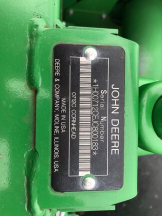 2018 John Deere 712C Header Corn Head