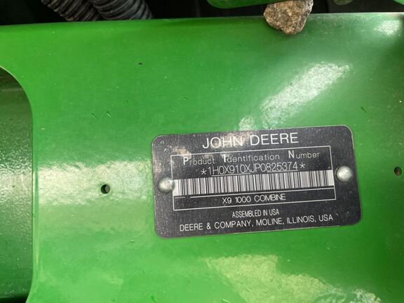 2023 John Deere X9 1000 Combine
