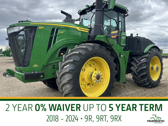 2023 John Deere 9R 540 Tractor 4WD