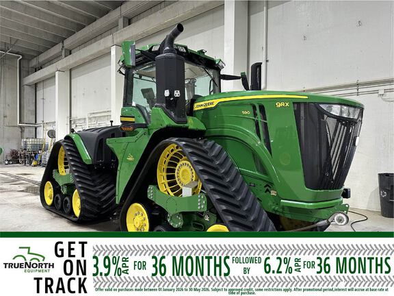 2022 John Deere 9RX 590 Tractor Rubber Track