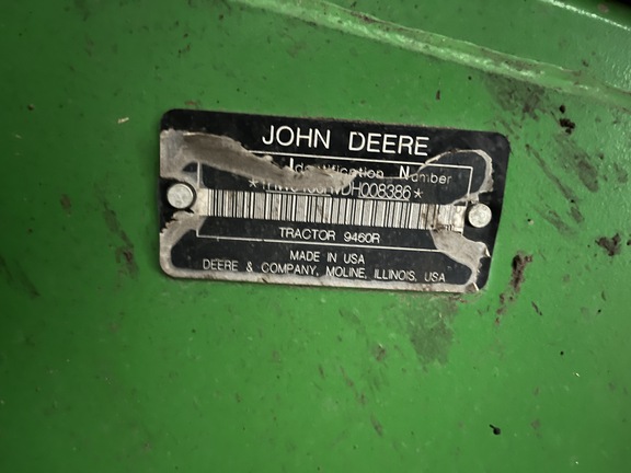 2013 John Deere 9460R Tractor 4WD