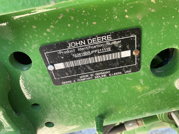 2024 John Deere 6R 165 Tractor