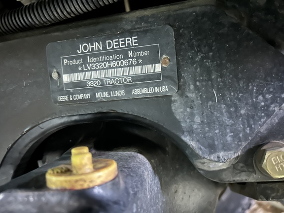 2010 John Deere 3320 Tractor Compact
