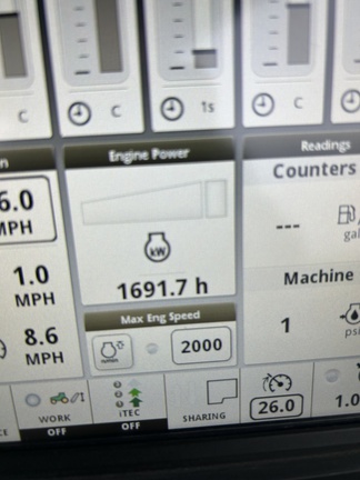 2021 John Deere 8RT 370 Tractor Rubber Track