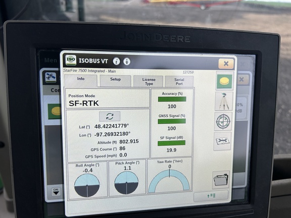 2021 John Deere 8RT 370 Tractor Rubber Track