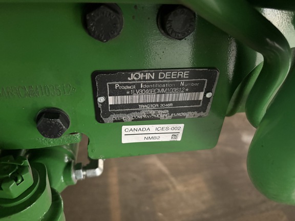 2021 John Deere 3046R Tractor Compact