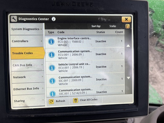 2019 John Deere 9520RX Tractor Rubber Track