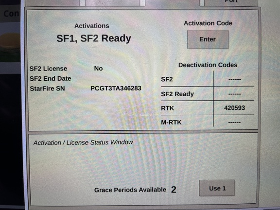 2012 John Deere StarFire 3000 SF2 Ready Precision Ag