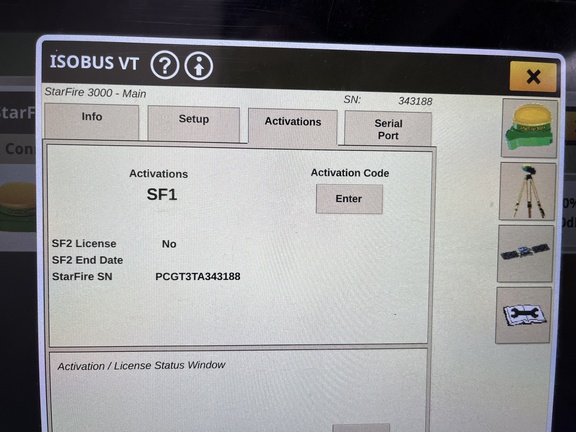2012 John Deere StarFire 3000 SF1 Precision Ag