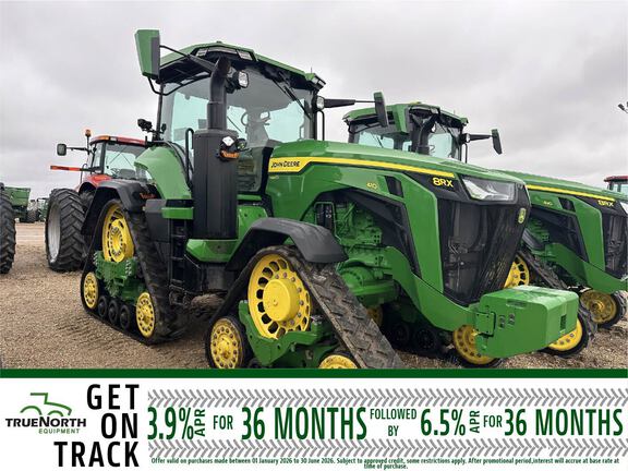 2024 John Deere 8RX 410 Tractor Rubber Track
