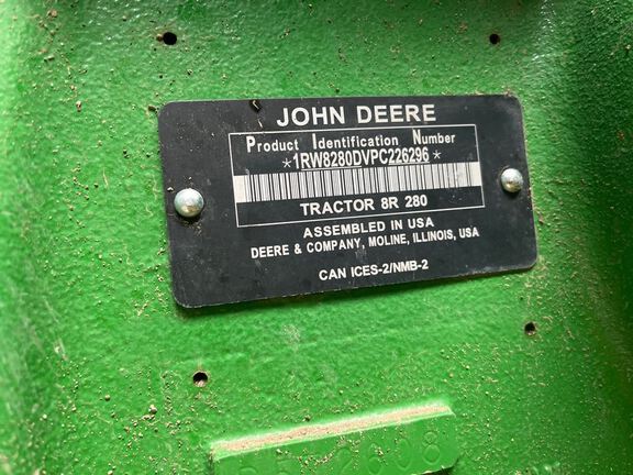 2023 John Deere 8R 280 Tractor