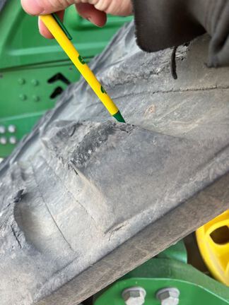 2021 John Deere 9620RX Tractor Rubber Track