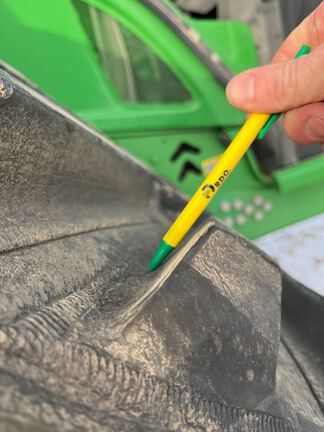 2021 John Deere 9620RX Tractor Rubber Track