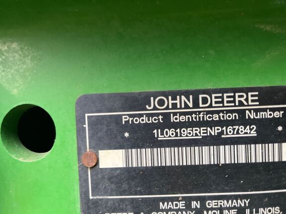 2022 John Deere 6R 195 Tractor