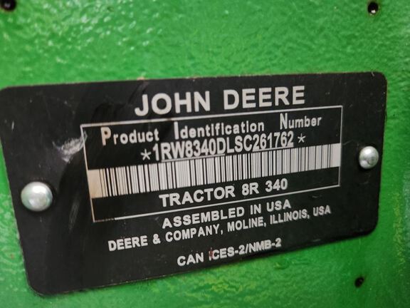 2025 John Deere 8R 340 Tractor