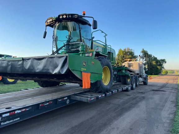 2018 John Deere W235 Windrower