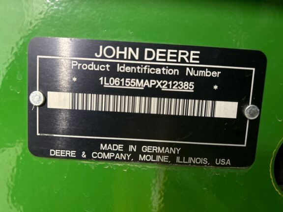 2024 John Deere 6155M Tractor