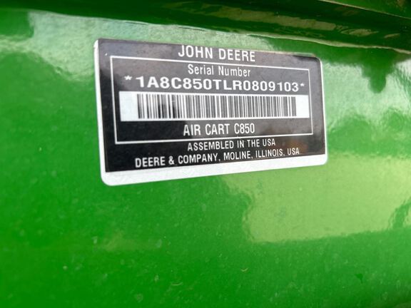 2024 John Deere N560F-C850T Air Seeder