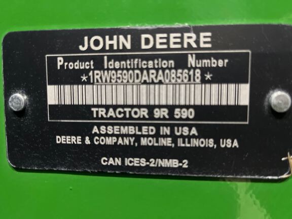 2024 John Deere 9R 590 Tractor 4WD