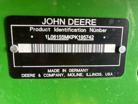 2023 John Deere 6155M Tractor