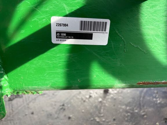 2012 John Deere 1890 Air Seeder