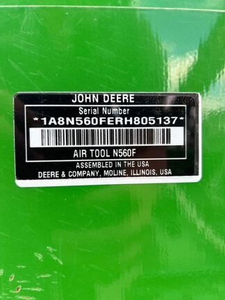 2024 John Deere N560F-C850 Air Seeder