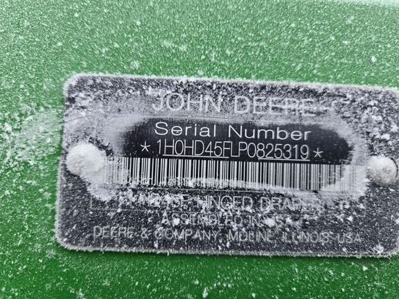 2023 John Deere HD45F Header Combine