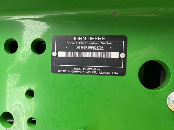 2025 John Deere 6R 165 Tractor