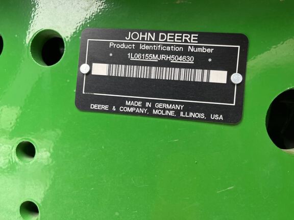 2025 John Deere 6155M Tractor