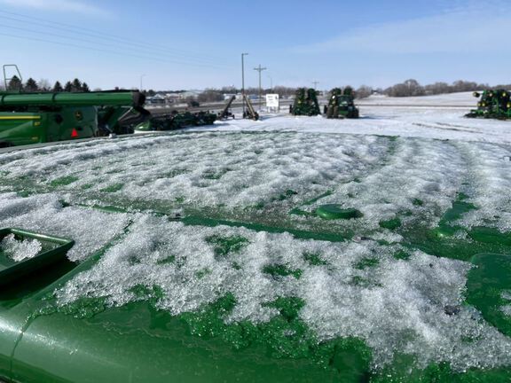 2020 John Deere 9520RX Tractor Rubber Track