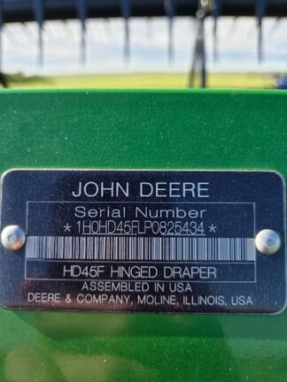 2023 John Deere HD45F Header Combine