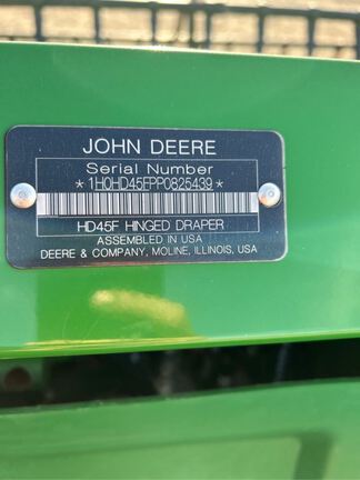 2023 John Deere HD45F Header Combine