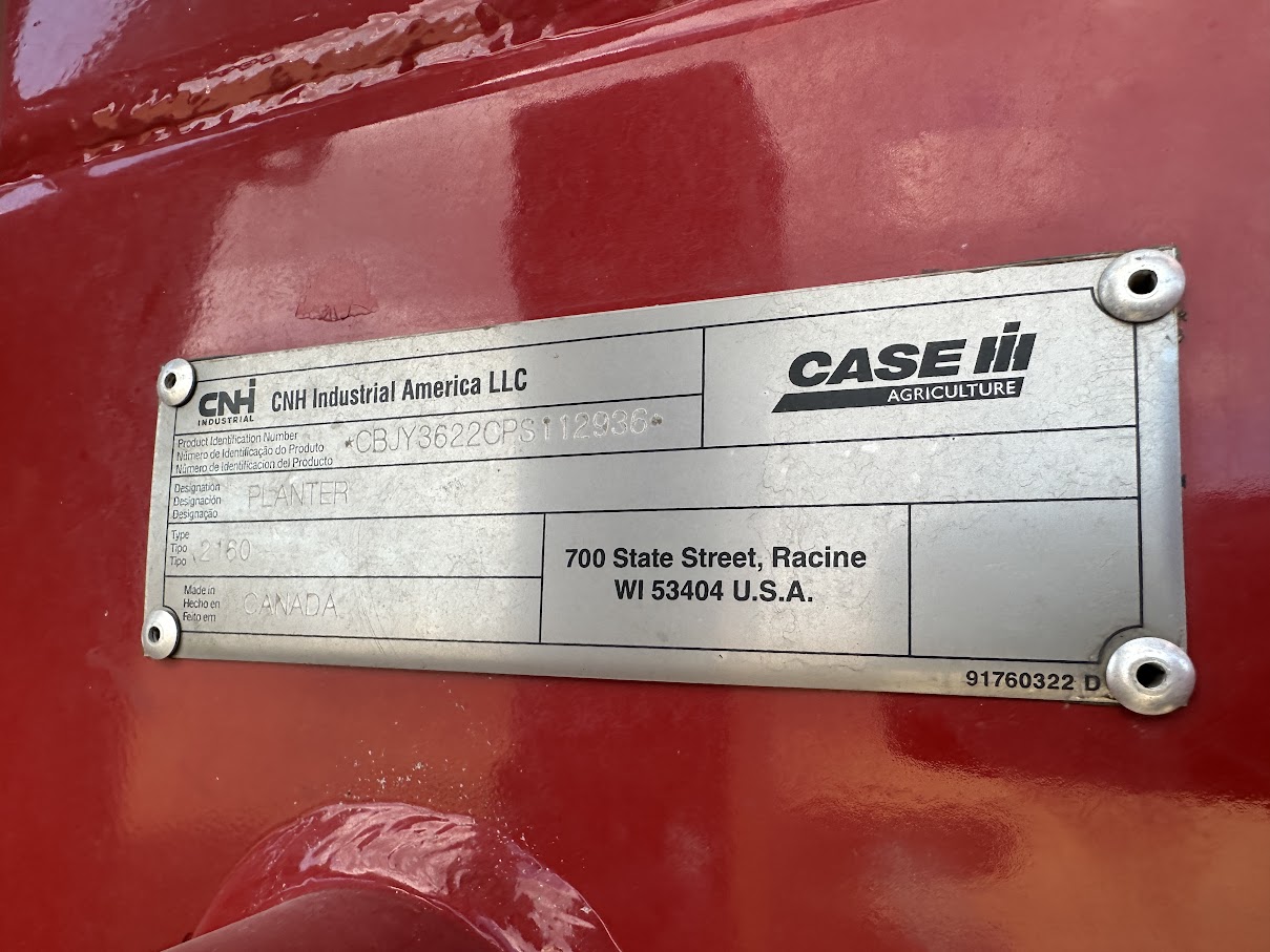 2024 Case IH ER2160 Planter