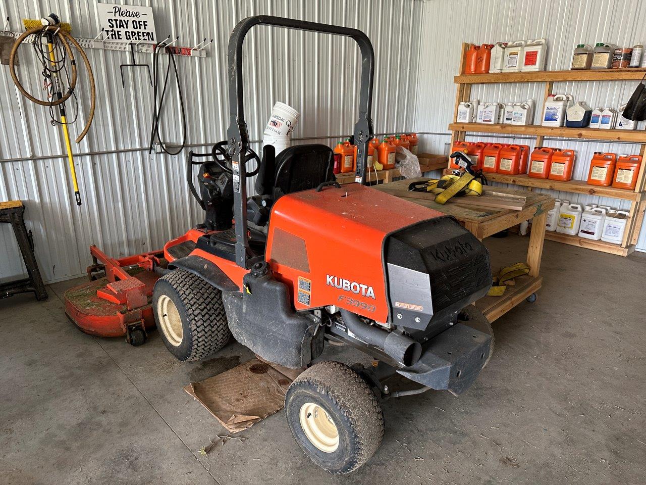 2019 Kubota F3990 Mower/Zero Turn